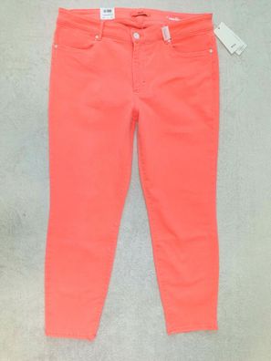 Brax Shakira S Sensation Damen Jeans Skinny Gr.46 L32 neonpfirsich 119,95 NEU