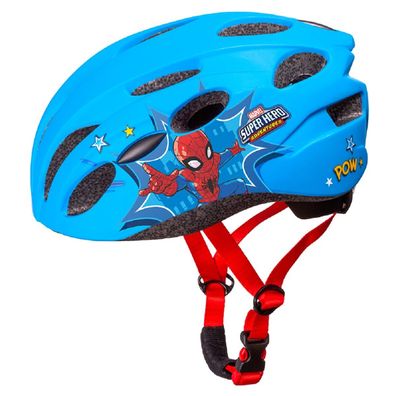 Marvel IN-MOLD Helm Kinderfahrradhelm, 17 Lüftungsöffnungen (52-56 cm)