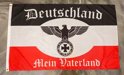 Fahne Flagge Deutsches Reich Deutschland mein Vaterland - 90 x 150 cm