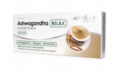 Activlab Pharma Ashwagandha Relax, 60 Kapseln