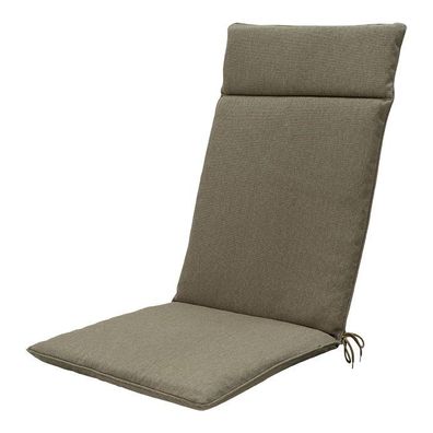 Kissen hoch 50x120 Taupe Eco Natur Outdoor Veredelung Madison