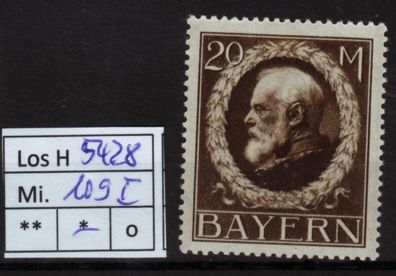 Los H5428: Bayern Mi. 109 I *