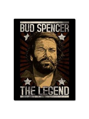 Bud Spencer - The Legend, Magnet, Blech 8 x 10,6 cm, MN-B01