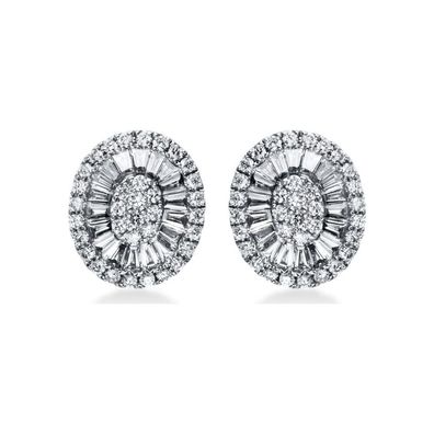 Luna Creation - 2H586W8-1 - Ohrstecker - Damen - Diamanten 0.82ct TW-si