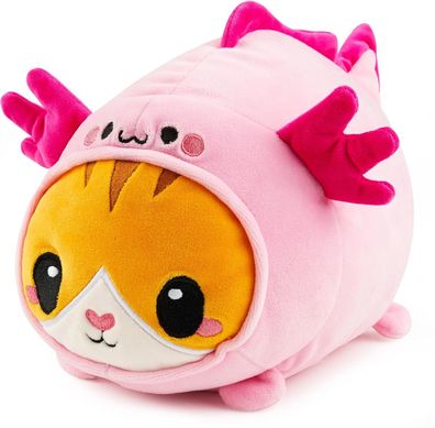 JOYIN Kuscheltier Axolotl 26 x 17 x 17cm Pléschkissen Pléschtier Plésch-Kissen