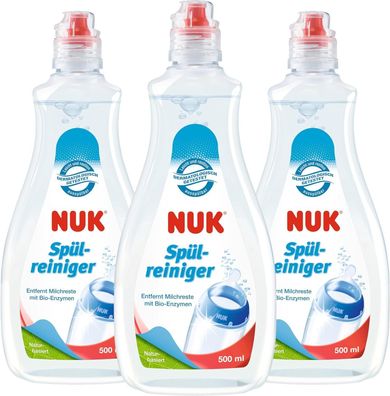 NUK Spélreiniger: Babyflaschen, Sauger & Zubehör, parfémfrei pH-neutral 3x 500ml