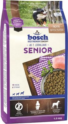 Bosch HPC Senior Hunde-Trockenfutter fér ältere Hunde (Geflégel, 1 x 12.5 kg)