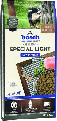 Bosch HPC Special Light | Hunde-Trockenfutter zur Entlastung - 12,5 kg