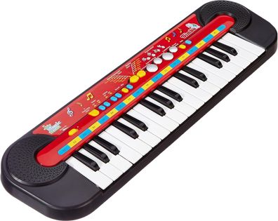 Simba 106833149 My Music World Keyboard, 32 Tasten 8 Demos, 6 Rhythmen (45x13cm)