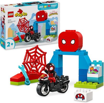 Lego DUPLO Marvel Spins Motorrad-Abenteuer, Fantasy-Spielset zur TV-Serie Spidey