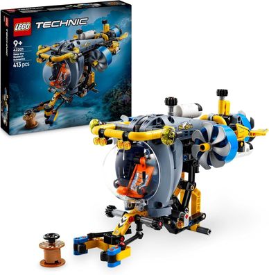 LEGO Technic Tiefseeforscher U-Boot Spielzeug, Bau-Spielzeug fér Kinder Geschenk