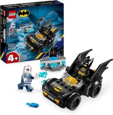 LEGO DC Batman: Batman & Batmobil vs. Mr. Freeze - Superhelden Auto Spielzeug