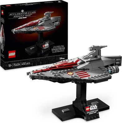 LEGO Star Wars 75404 Assault Ship der Acclamator-Klasse, Geschenk, Deko, Kinder