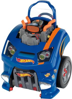 Theo Klein 2822 Hot Wheels Montageauto Motorblock Reparatur-Funktionen Spielzeug