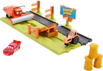 Mattel DISNEY Pixar Cars Trecker Erschrecker-Rennbahn Flucht vor Frank (HRX48)