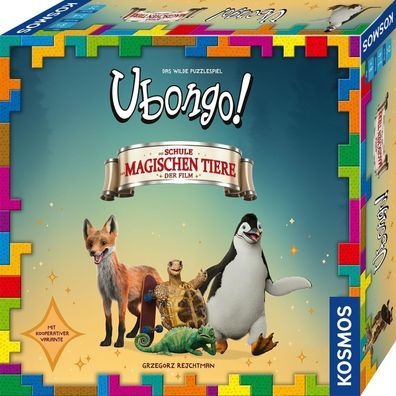 KOSMOS 684501 Ubongo! Die Schule der magischen Tiere, Gesellschafts-Spiel