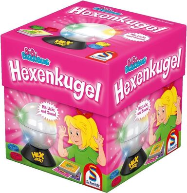 Schmidt Spiele 40458 Bibi Blocksberg Hexenkugel, Kinder-Spiel Gesellschaftsspiel