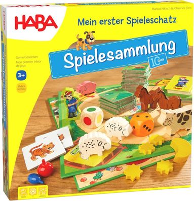 Haba 4278 - Mein erster Spieleschatz Die große Haba-Spielesammlung, 10 Spiele