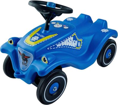 BIG-Bobby-Car Classic Police - Kinderfahrzeug mit Aufklebern im Polizei Design