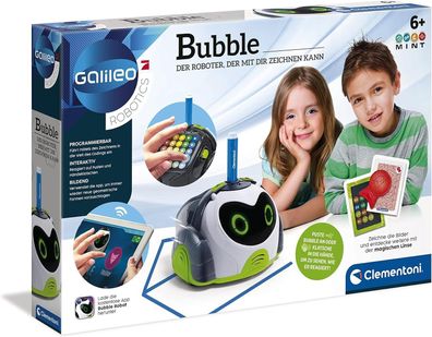 Clementoni Galileo Robotics â€? Bubble, interaktiver Zeichen-Roboter, Spielzeug