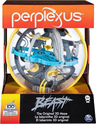 Spin Master Games Perplexus Beast, 3D-Kugellabyrinth mit 100 Hindernissen