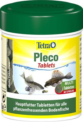 Tetra Pleco Tablets Fischfutter fér pflanzenfressenden Bodenfische 275 Tabletten