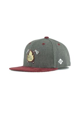 Bavarian CAPS Kids Snapback Cap Feuerwehr dunkelgrau