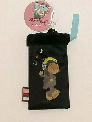 NICI 31912 Tasche Jolly Mäh Tasche 7 cm x 13 cm x 1,5 cm Schaf Schwarz NEU
