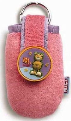NICI 27129 Tasche Bär Schlüsseltasche Gürteltasche 7cm x 11 cm NEU