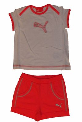 Puma Kinder Mädchen Sommer Set Shirt + Hose 68 - 104 NEU