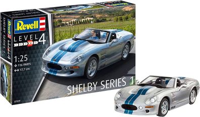 Revell Modellbausatz SHELBY SERIES 1 1:25 Level 4 / 07039