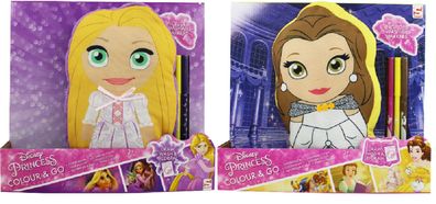 Disney Princess Kissen Dekokissen Colour and Go zum Selber Bemalen NEU