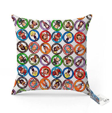 One Piece Dekokissen Kissen Auswahl - 38 * 38 cm (Gr. 38x38 cm)