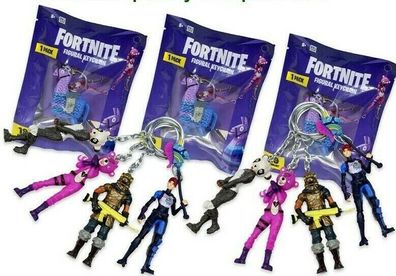 Fortnite Schlüsselanhänger Keychain 3D Figur Große Auswahl NEU (Gr. ca. 7 cm)