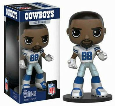 FUNKO POP! NFL Cowboys - Dez Bryant - Wobblers Bobble-Head NEU (Gr. ca. 14 cm)