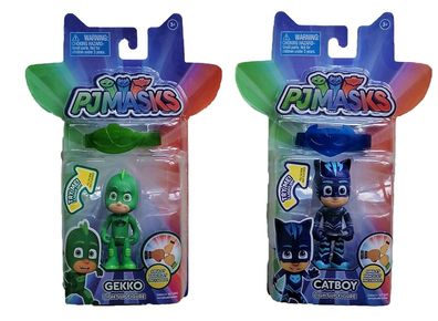 PJ Masks Light Up Figure Inkl. Armband ca. 9 cm Groß NEU (Gr. ca. 9 cm)