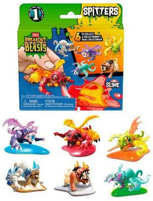 Mega Construx Breakout Beasts Serie 1 mit Slime Schleim Blind Bag 3 Stück