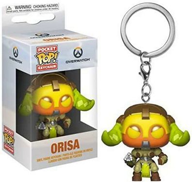FUNKO POP! Overwatch Orisa Pocket Keychain Schlüsselanhänger Vinyl NEU (Gr. 4 cm)