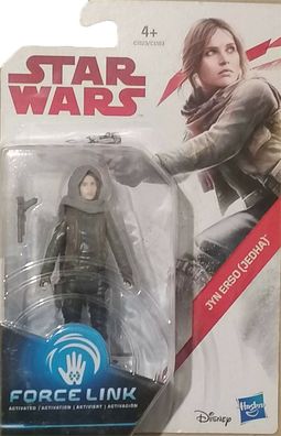 Hasbro Star Wars Episode 8 Link Force Figur Jyn Erso (Jedha) 9 cm NEU