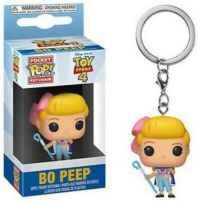 FUNKO POP! Toy Story 4 Pocket Keychain Schlüsselanhänger - Bo PEEP (Gr. 4,5 cm)