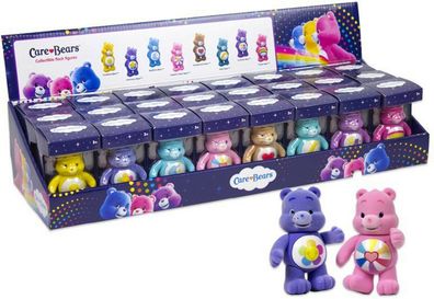 Care Bears 8 Figuren im Set Flocked Glücksbären ca. 7 cm Groß Sammelfiguren NEU