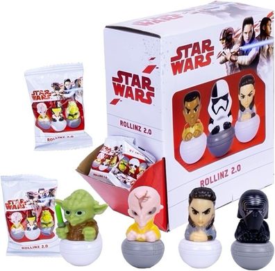 Star Wars Rollinz 2.0 Figuren Blindbag Box Vinyl Figuren 10 Stück