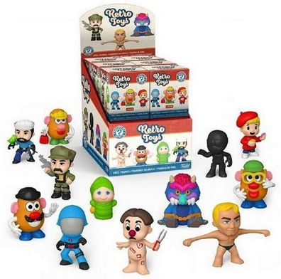 Funko Retro Toys - Mystery Minis Figuren Blindbag Box Vinyl Figuren 2 Stück NEU