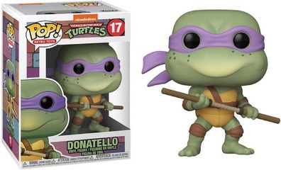 FUNKO POP! Teenage Mutant Ninja Turtles - Donatello Retro Toys Vinyl NEU 17