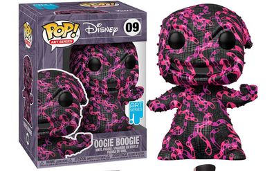FUNKO POP! The Nightmare Before Christmas - Oogie Boogie ART Series Vinyl NEU 09