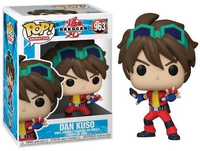FUNKO POP! Bakugan Battle Brawlers - Dan Kuso Vinyl NEU 963 (Gr. 11 cm)