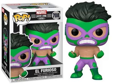 FUNKO POP El Furioso - Marvel Lucha Libre Edition 708 NEU Vinyl Bobble Head