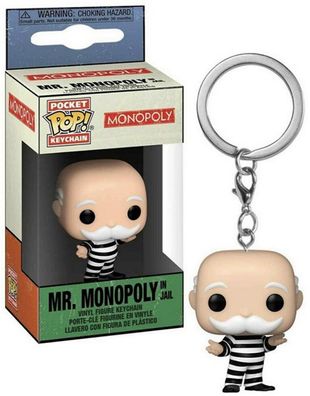 FUNKO POP! Mr. Monopoly - Monopoly Keychain Schlüsselanhänger Vinyl NEU (Gr. 4 cm)