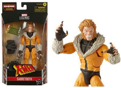 Marvel Legends Series - X-Men - Sabretooth - F3693 Action Figur NEU