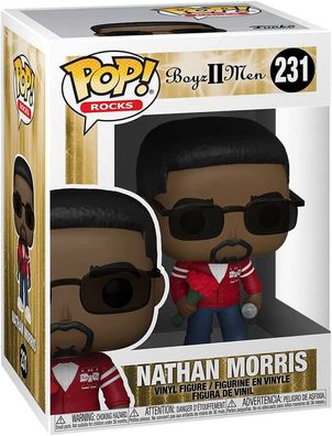 FUNKO POP! Rocks Boysz II Men - Nathan Morris Vinyl NEU 231 (Gr. ca. 10 cm)